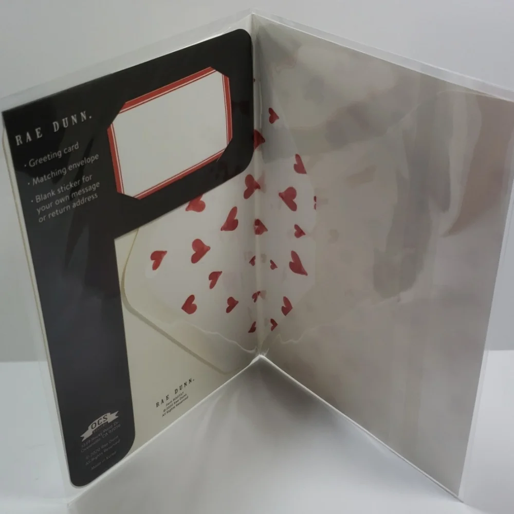 Rae Dunn Valentine's Day Gift bag & Card